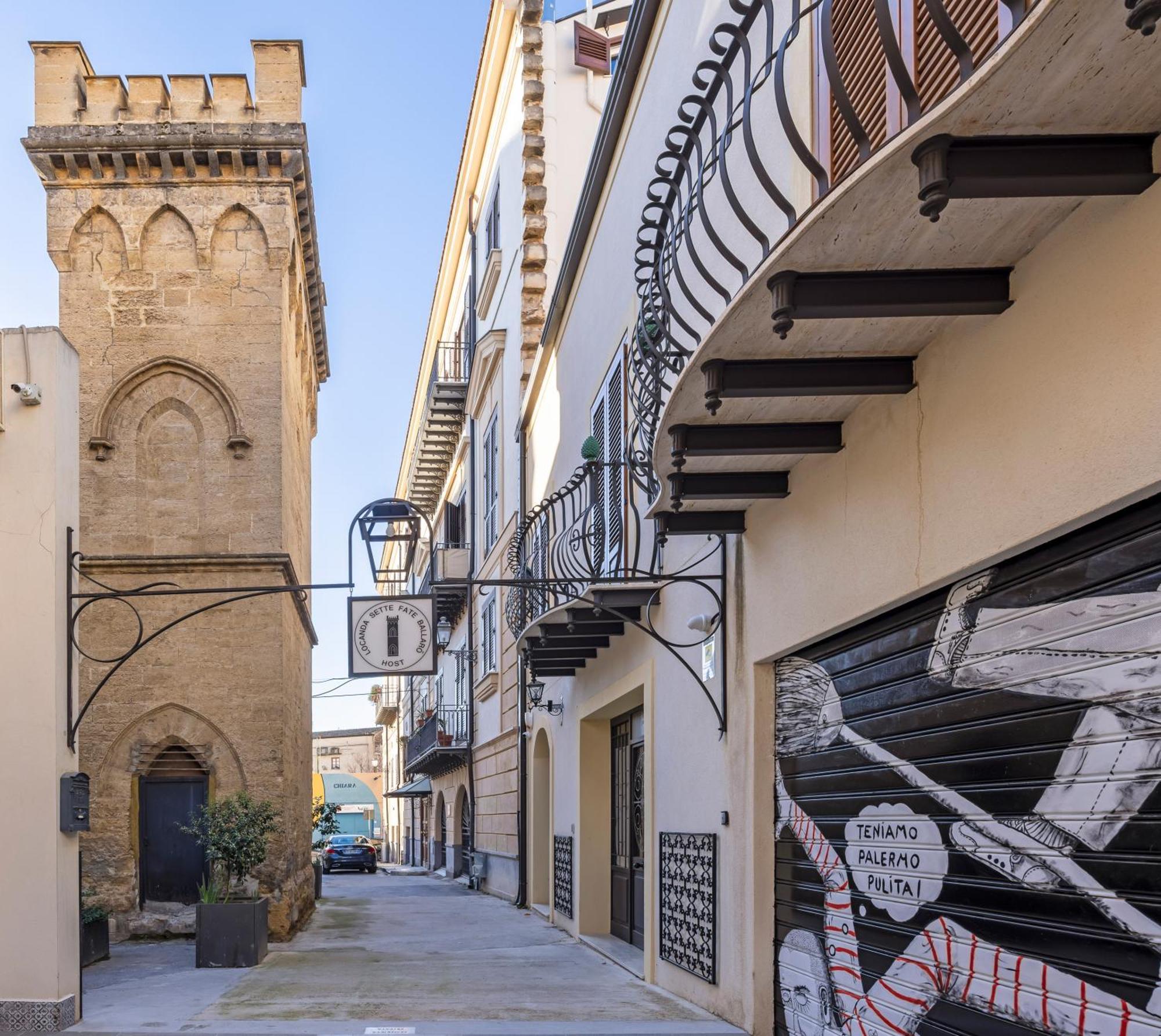 Sette Fate Suites & Spa Palermo Exterior foto